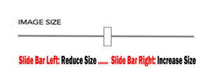 Image Sizer Bar